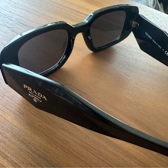 Prada Runway 49mm Rectangular Sunglasses - Picture 9 of 16